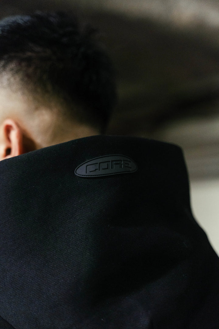 CORE Essential Raglan Sleeve Hoodie Ater in Melbourne, Australia - Prior