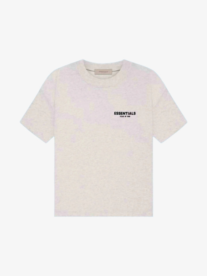 Fear of God Essentials T-shirt (SS22) Light Oatmeal - Prior