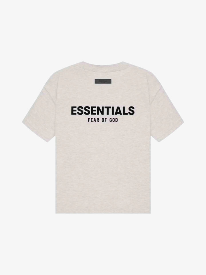 Fear of God Essentials T-shirt (SS22) Light Oatmeal - Prior
