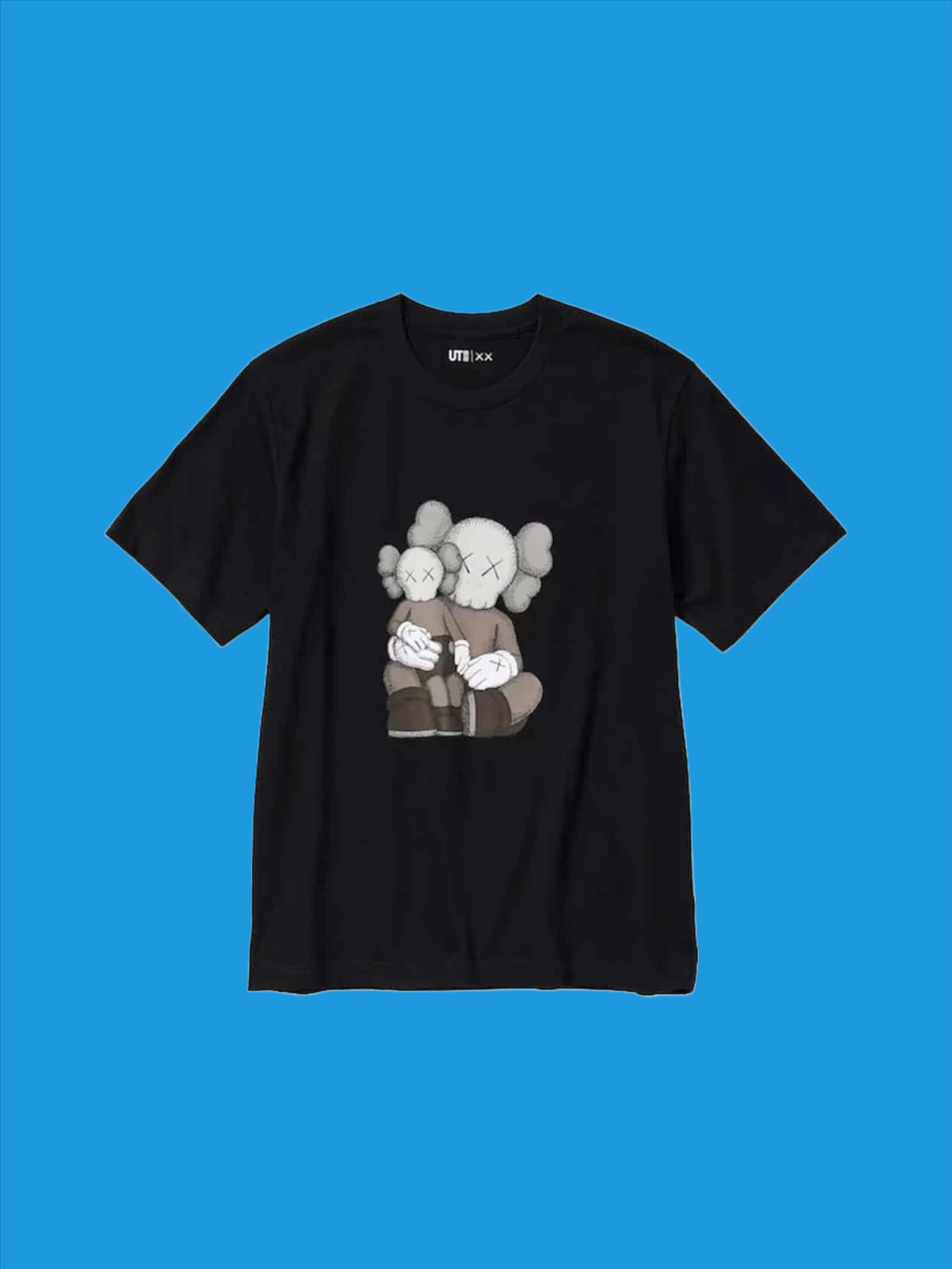 KAWS x Uniqlo UT Short Sleeve Graphic T-shirt Black in Melbourne, Australia - Prior