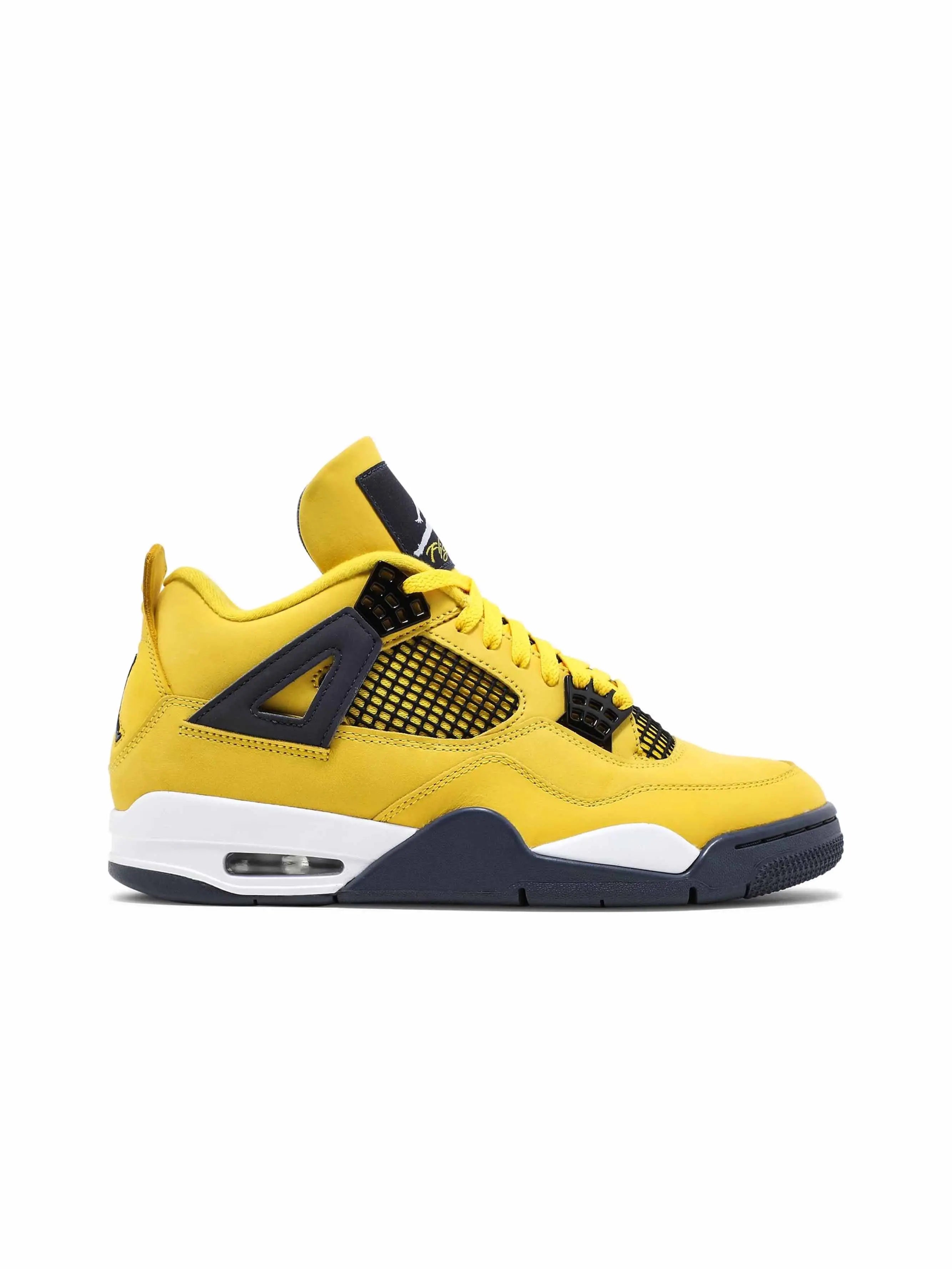 Air jordan deals 4 yellow lightning