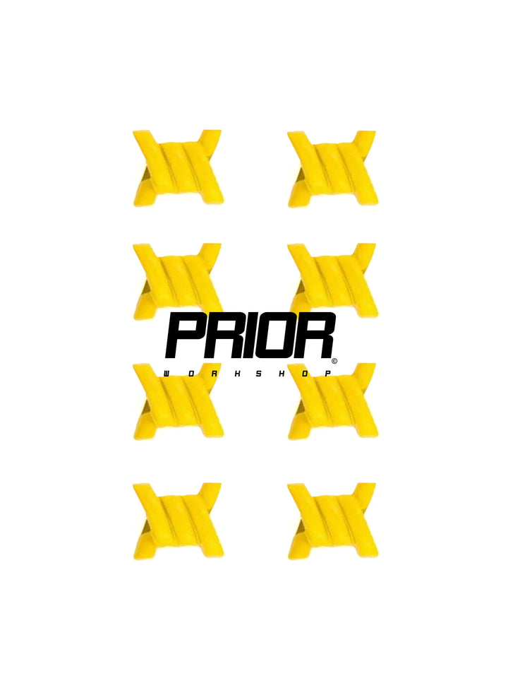 Prior Workshop Barbed Wire Metal Dubraes Union Yellow - Prior