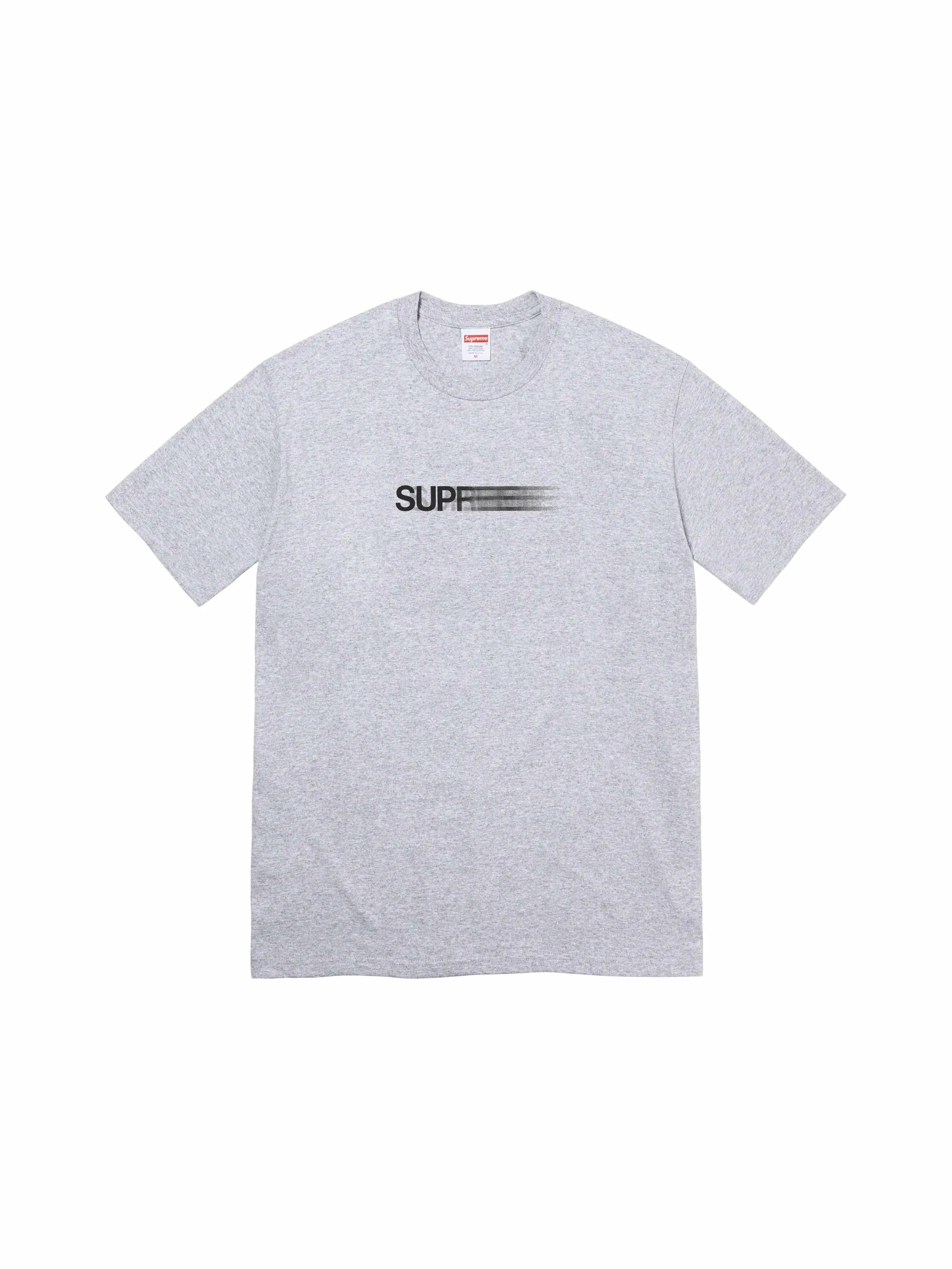 Supreme motion logo Tee XL Ash Grey グレー - Tシャツ/カットソー ...