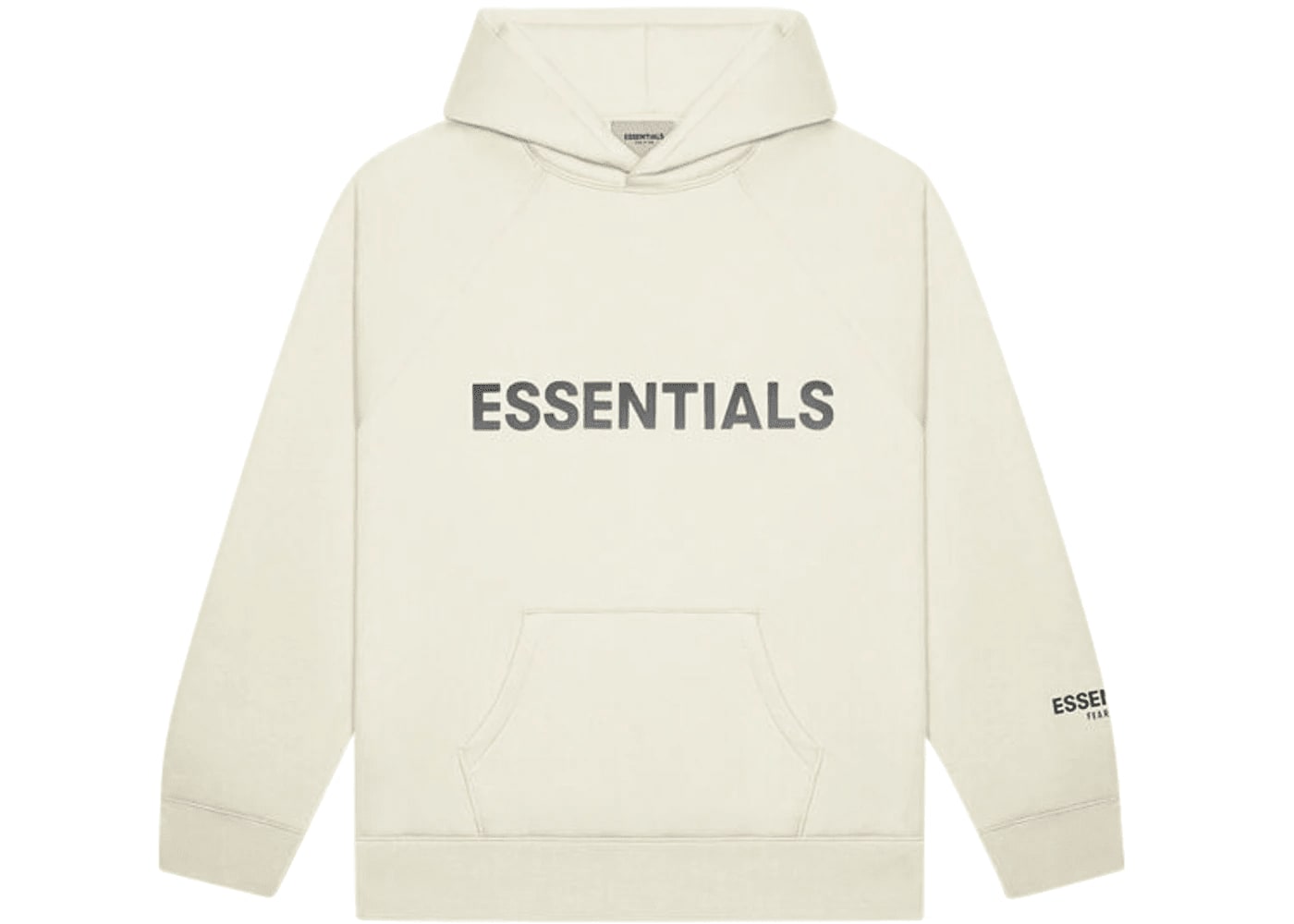 Fear of God Essentials Pullover Hoodie Applique Logo Buttercream in Melbourne, Australia - Prior