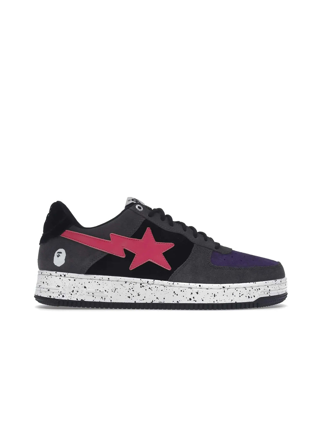 A Bathing Ape Bape Sta Black Grey Pink Suede in Melbourne, Australia - Prior