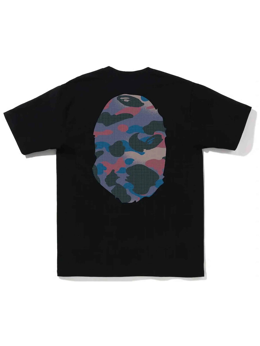 A Bathing Ape Grid Camo Big Ape Head Tee Prior