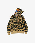 BAPE 1st Camo Shark Full Zip Hoodie Yellow in Melbourne, Australia - Prior