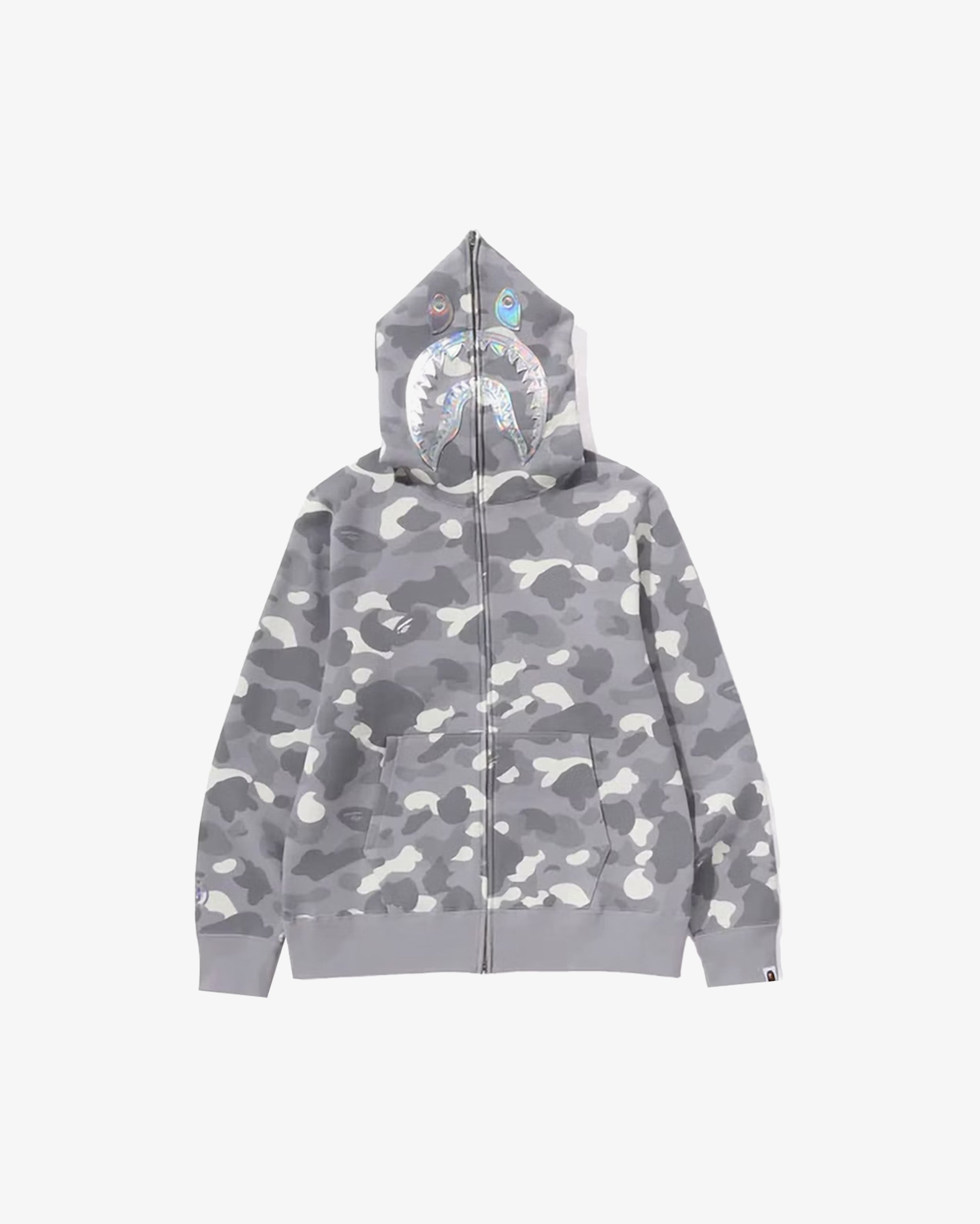 BAPE City Camo Shark Full Zip Hoodie (SS24) Gray in Melbourne, Australia - Prior