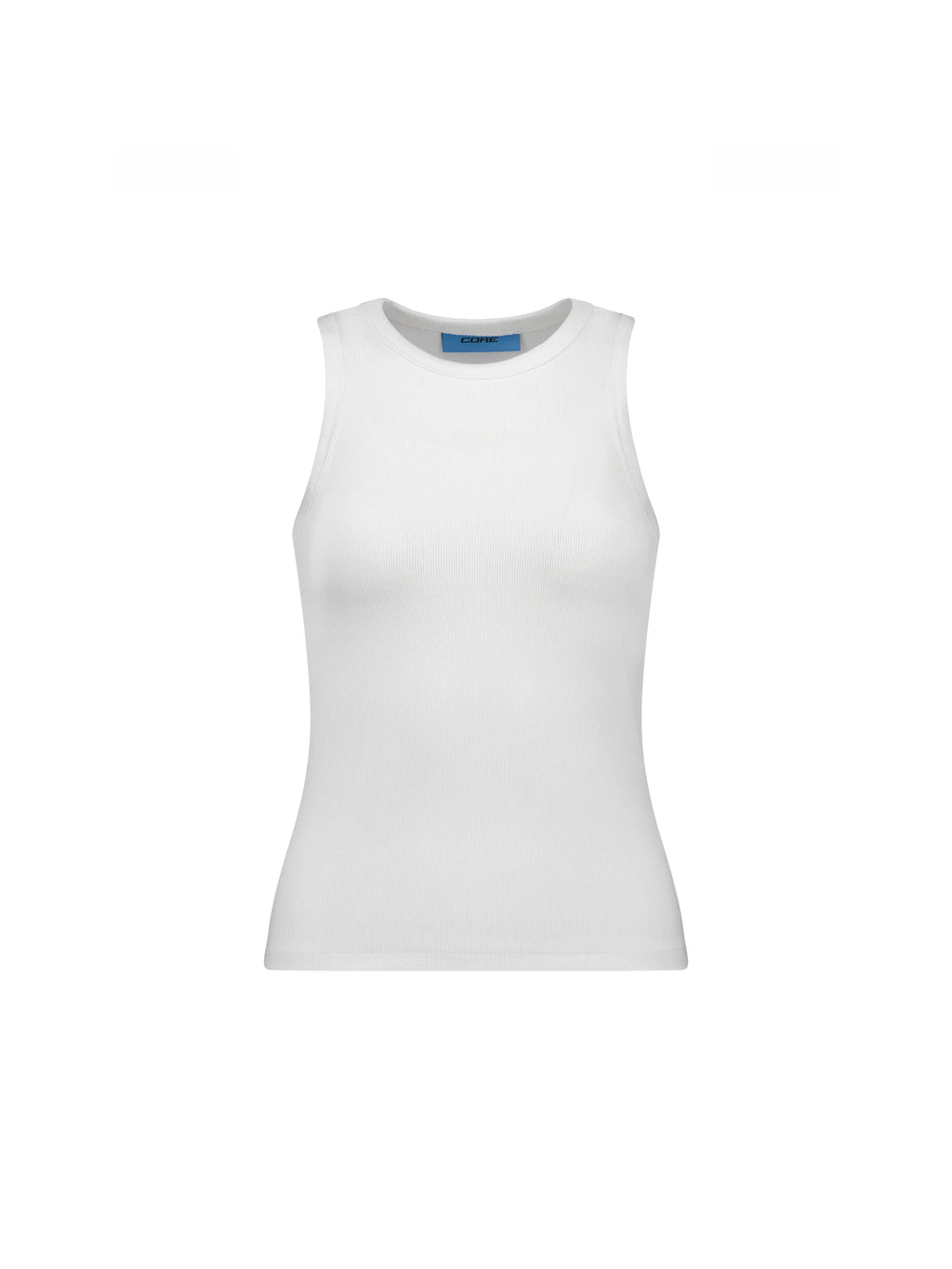 CORE Essential Fitted Ribbed Tank Arctic in Melbourne, Australia - Prior
