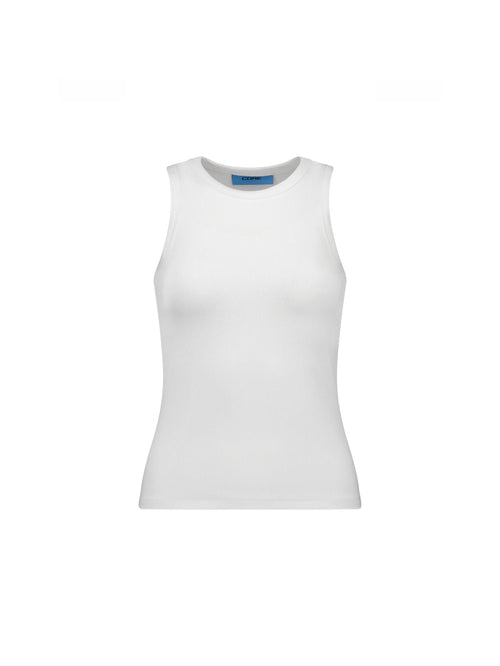 CORE Essential Fitted Ribbed Tank Arctic in Melbourne, Australia - Prior