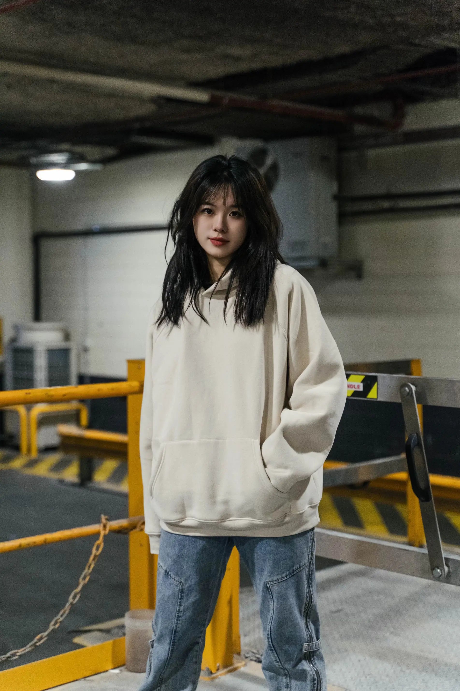 CORE Essential Raglan Sleeve Hoodie Ecru in Melbourne, Australia - Prior