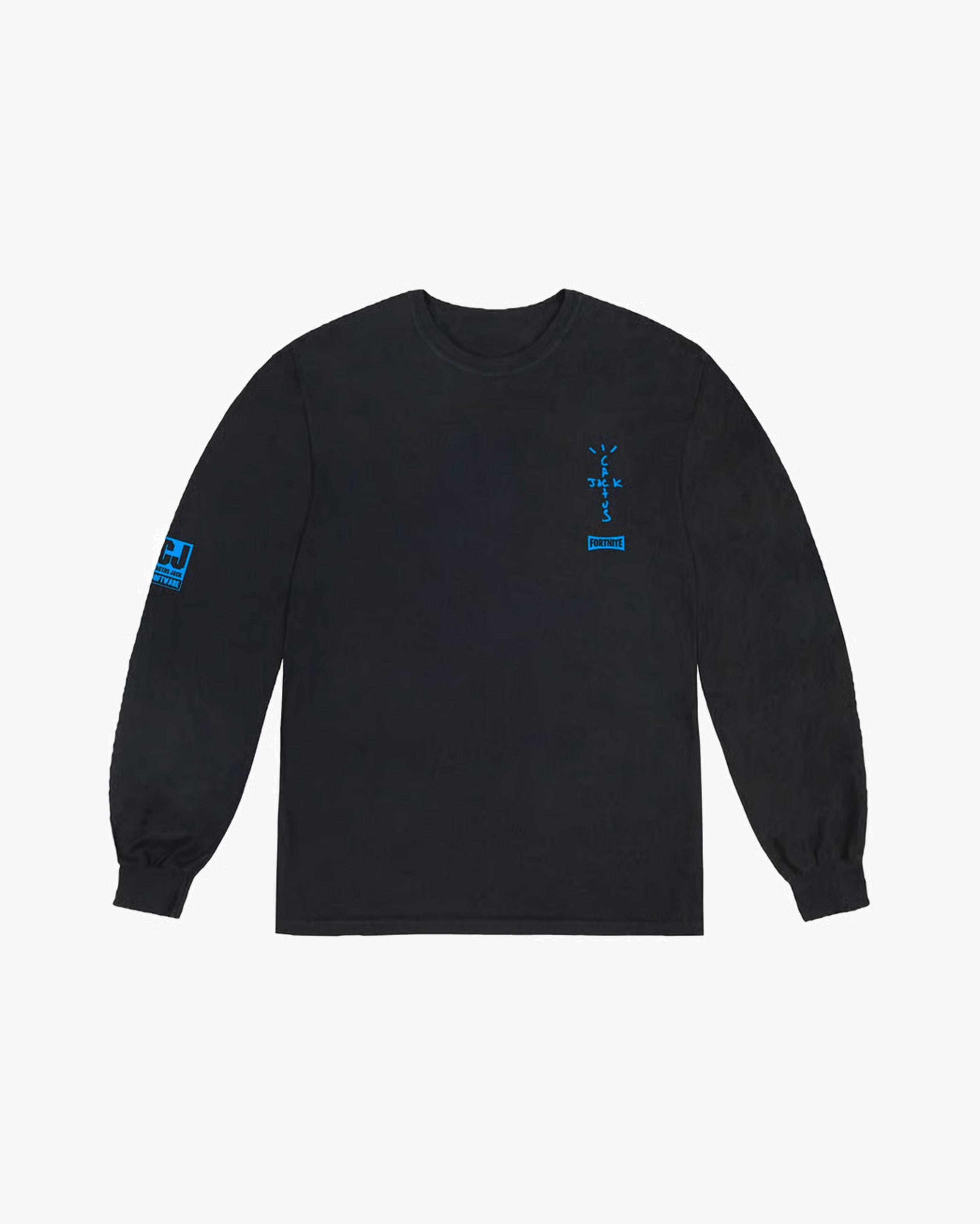 Cactus Jack by Travis Scott CJ Portal Long-Sleeve T-Shirt Black in Melbourne, Australia - Prior