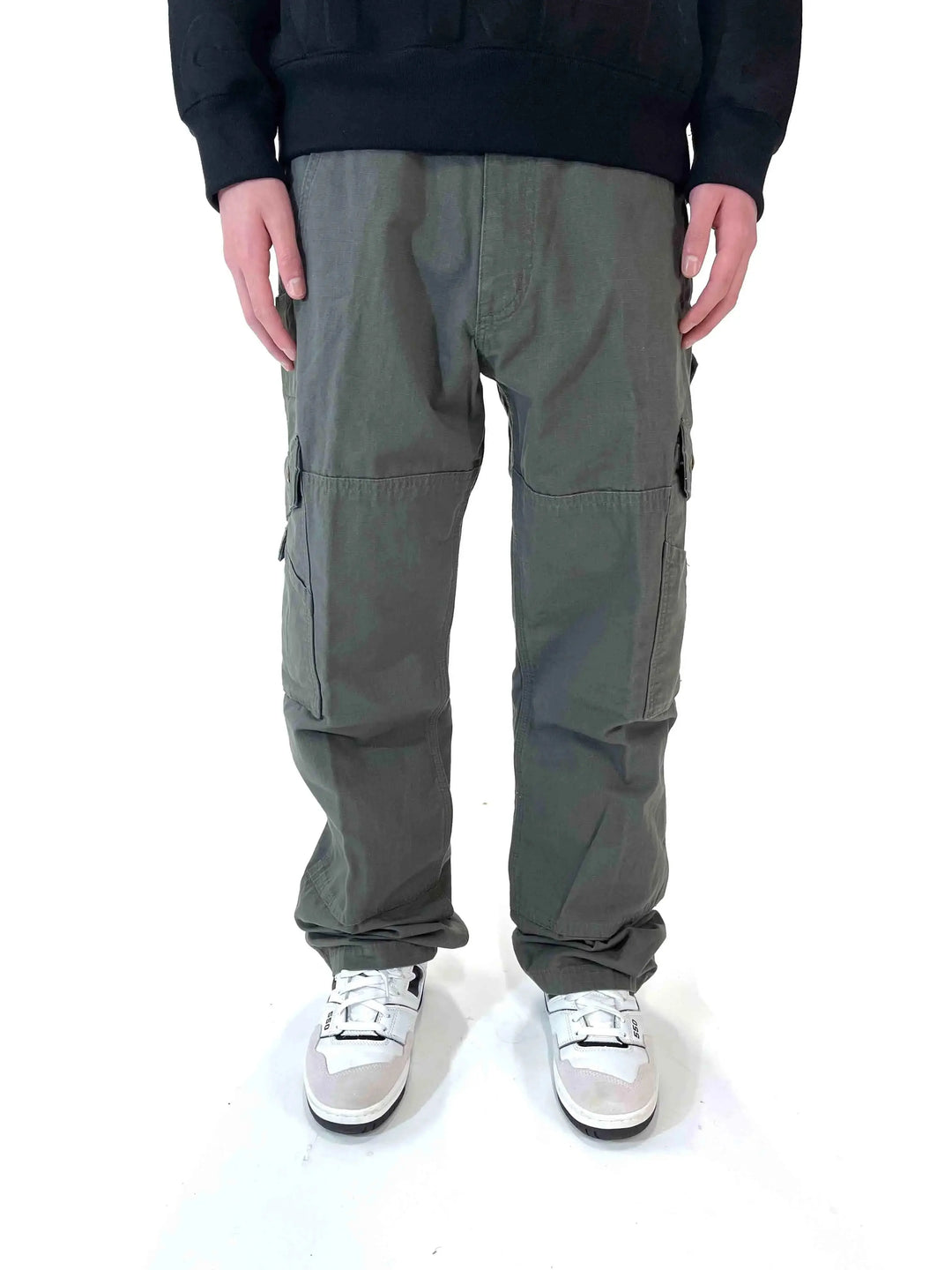 Carhartt Rugged Flex Relaxed Fit Ripstop Cargo Work Pant Basil - Prior