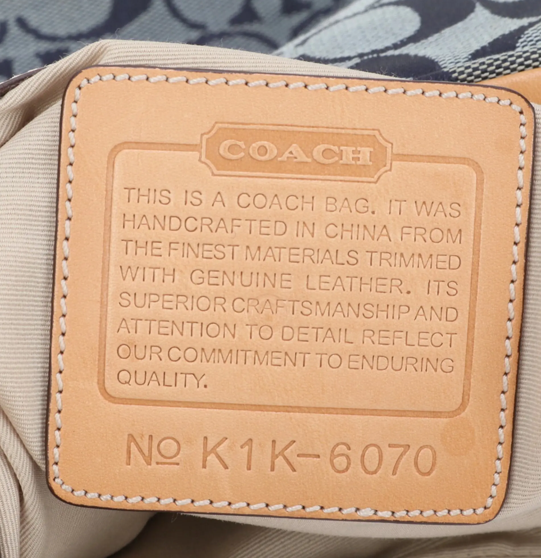 Coach Signature Canvas Leather Shoulder Bag Tote Handbag 6070 in Melbourne, Australia - Prior