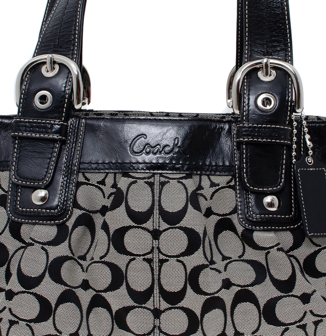 Coach Soho Pleated Signature F13742 Black Hobo Bag in Melbourne, Australia - Prior