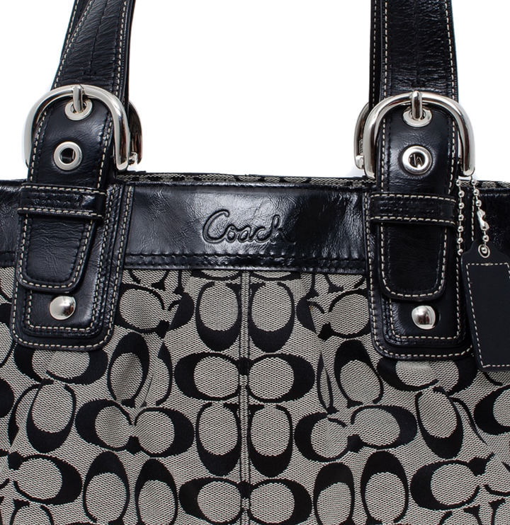 Coach Soho Pleated Signature F13742 Black Hobo Bag in Melbourne, Australia - Prior