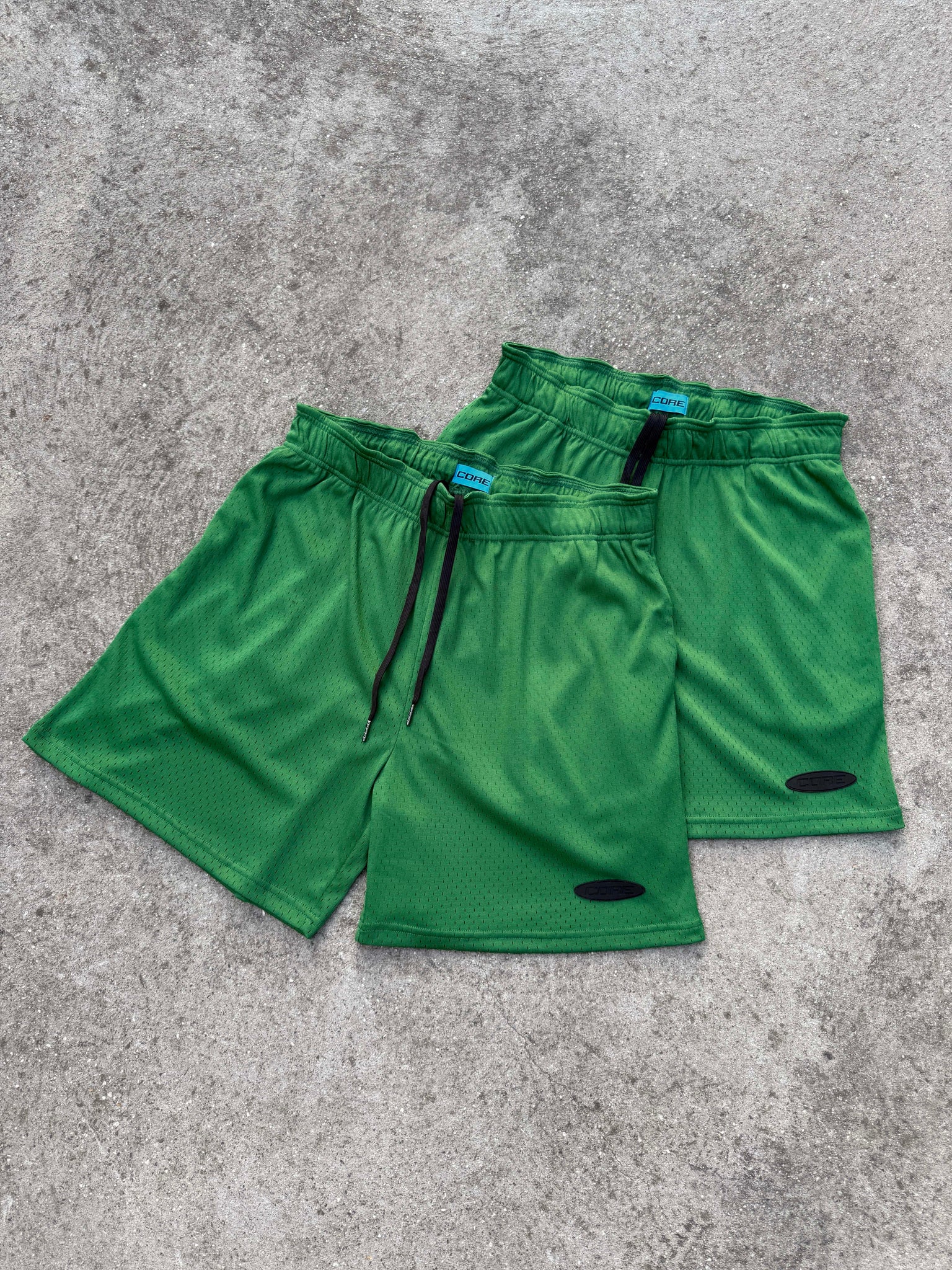 CORE Essentials Mesh Shorts Green