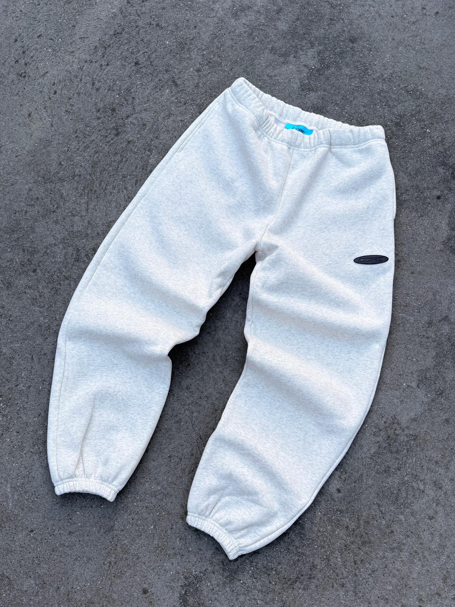 CORE Essentials Sweatpants Ecru Grey