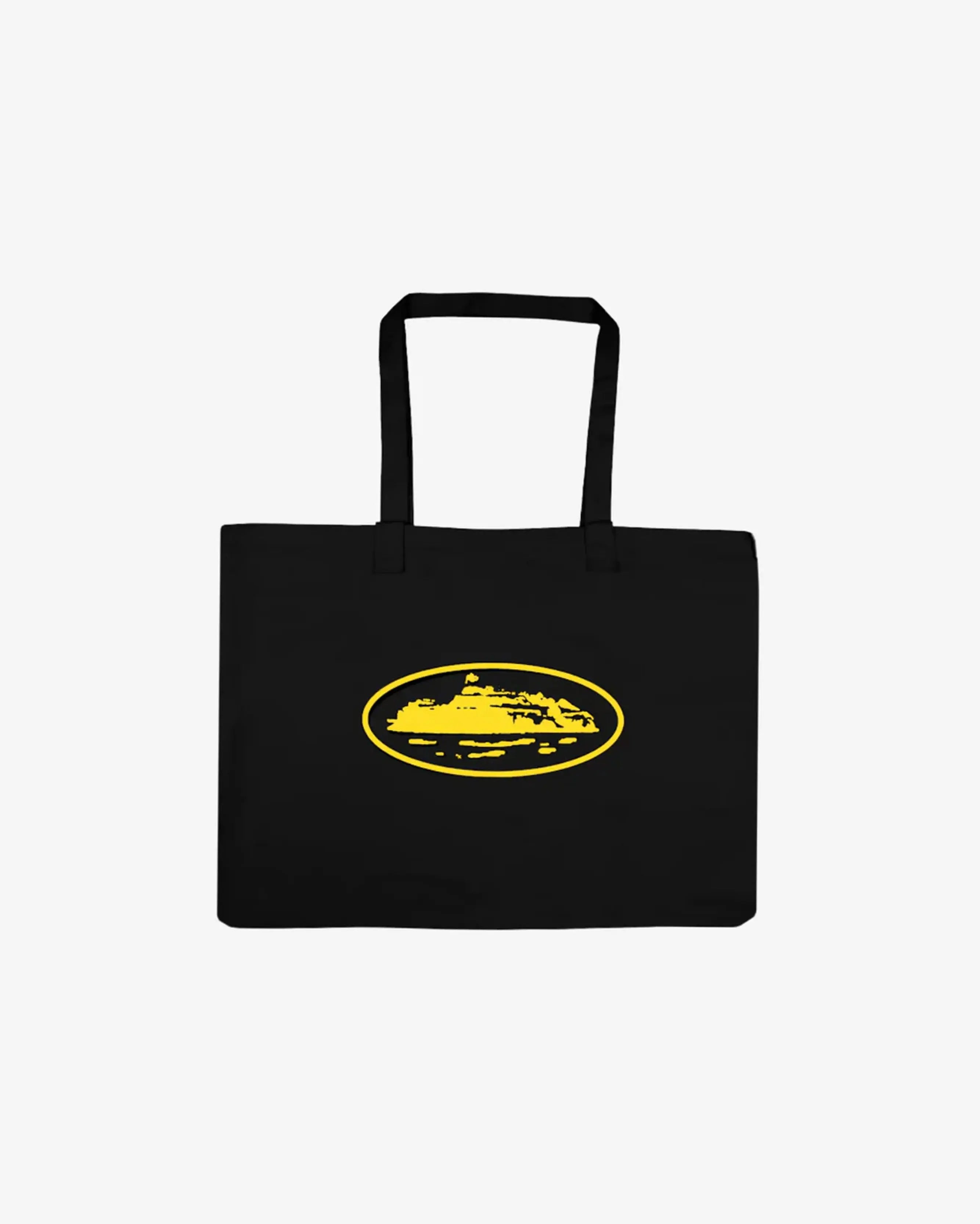 Corteiz Alcatraz Big Tote Bag Yellow in Auckland, New Zealand - Shop name