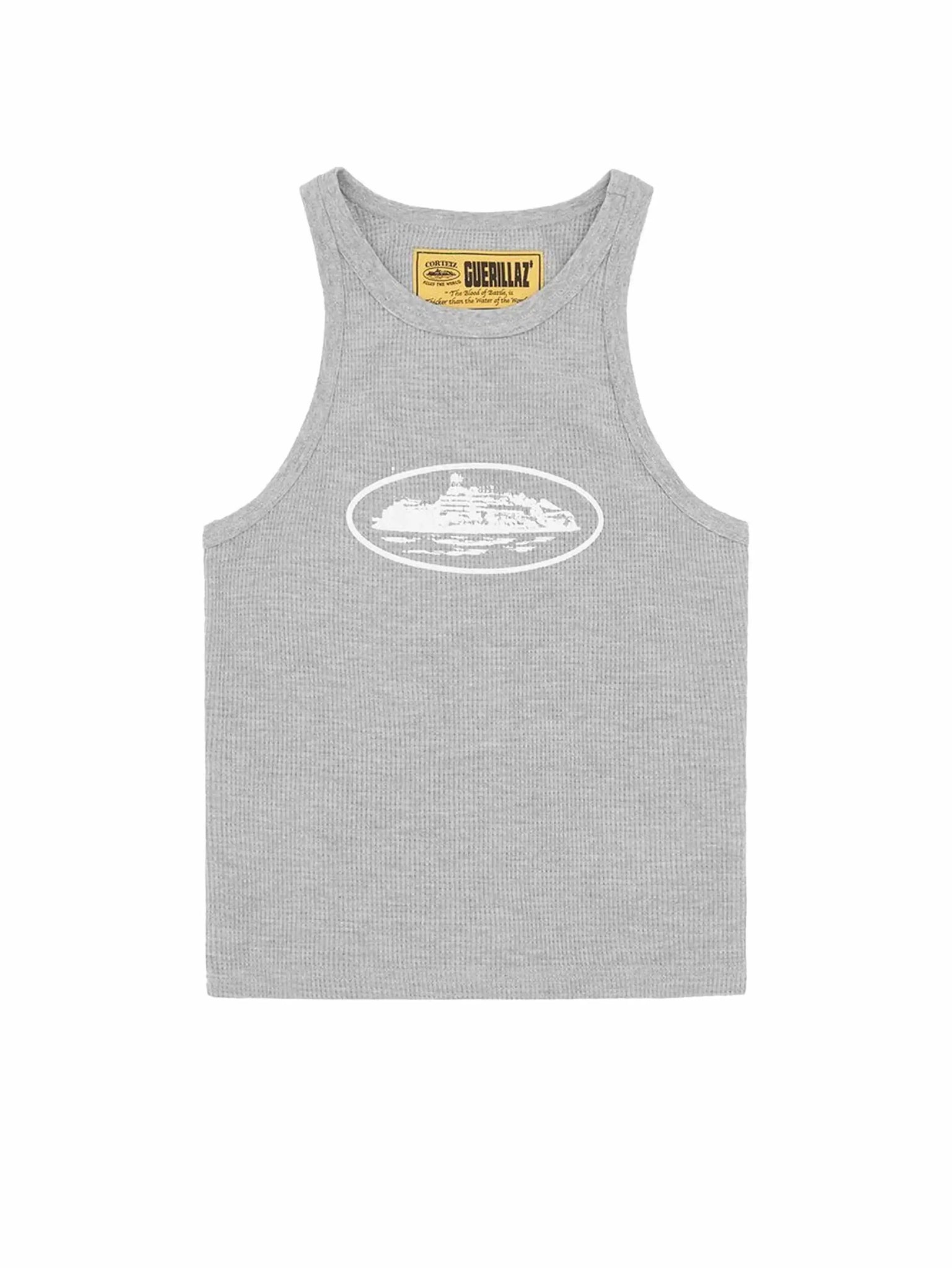 Corteiz Alcatraz Tank Top 'Heather Grey' in Melbourne, Australia - Prior