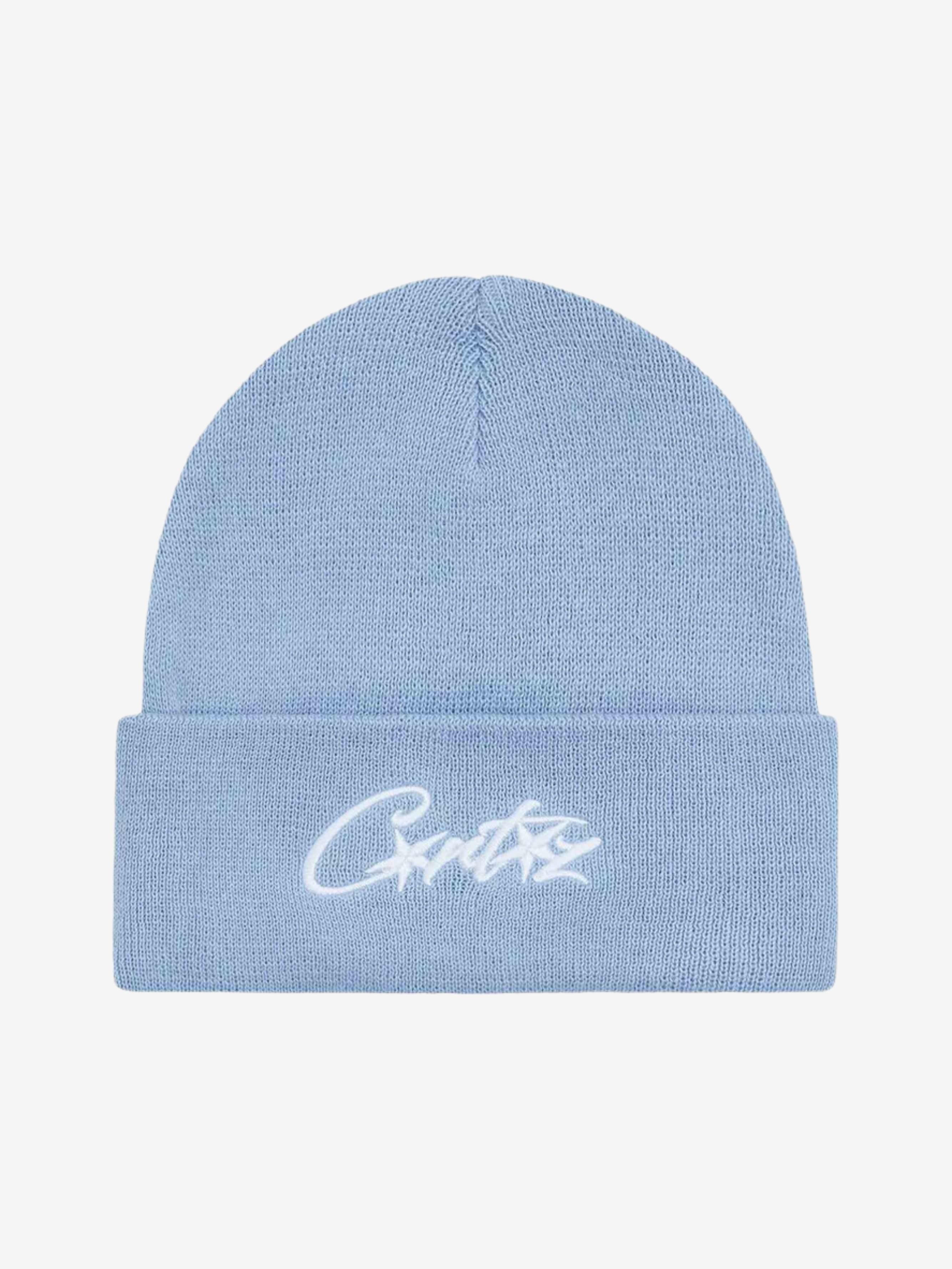 Corteiz Allstarz Folded Beanie Baby Blue in Auckland, New Zealand - Shop name