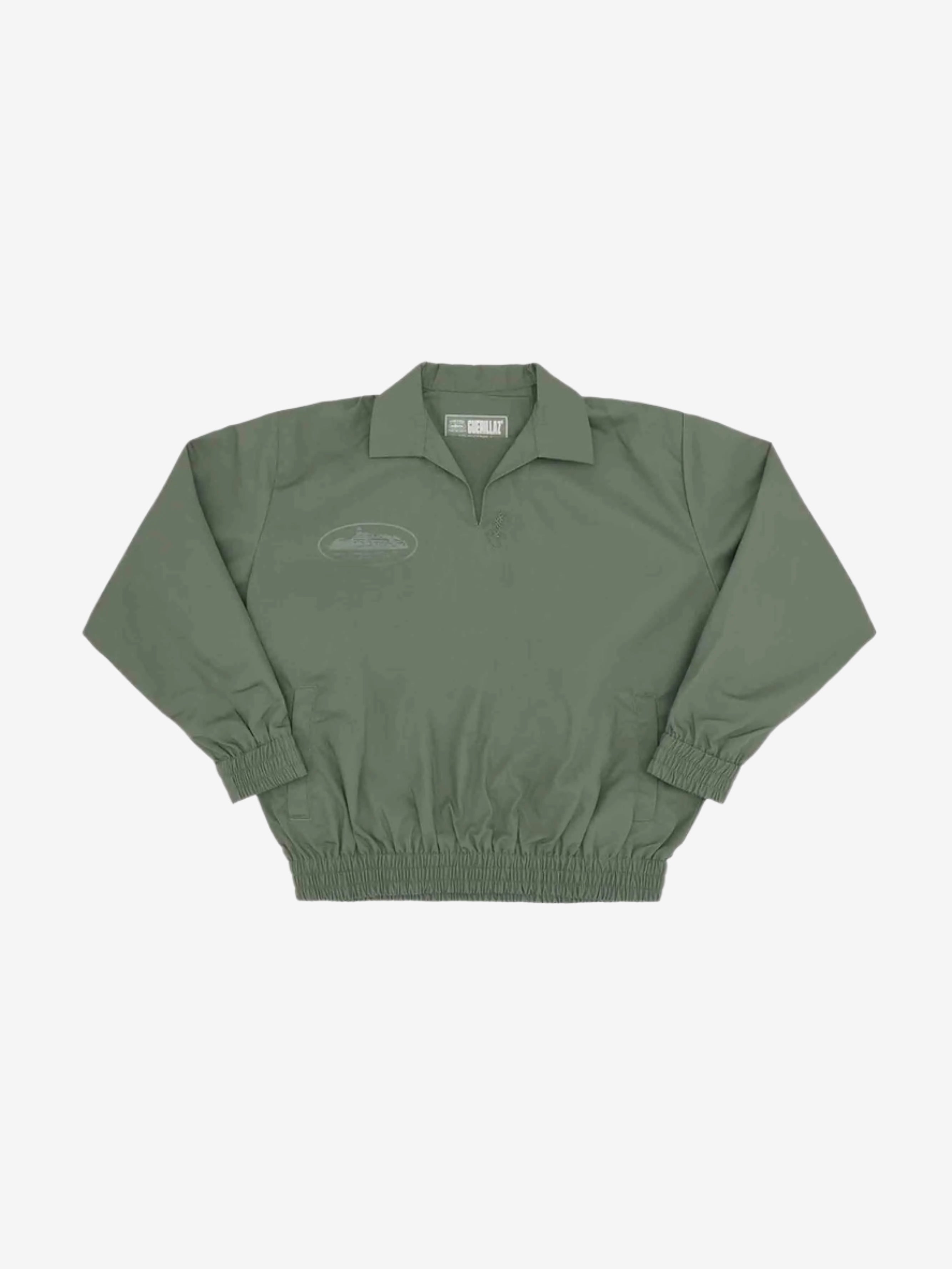 Corteiz Guerillaz Drilltop Tonal Khaki in Auckland, New Zealand - Shop name