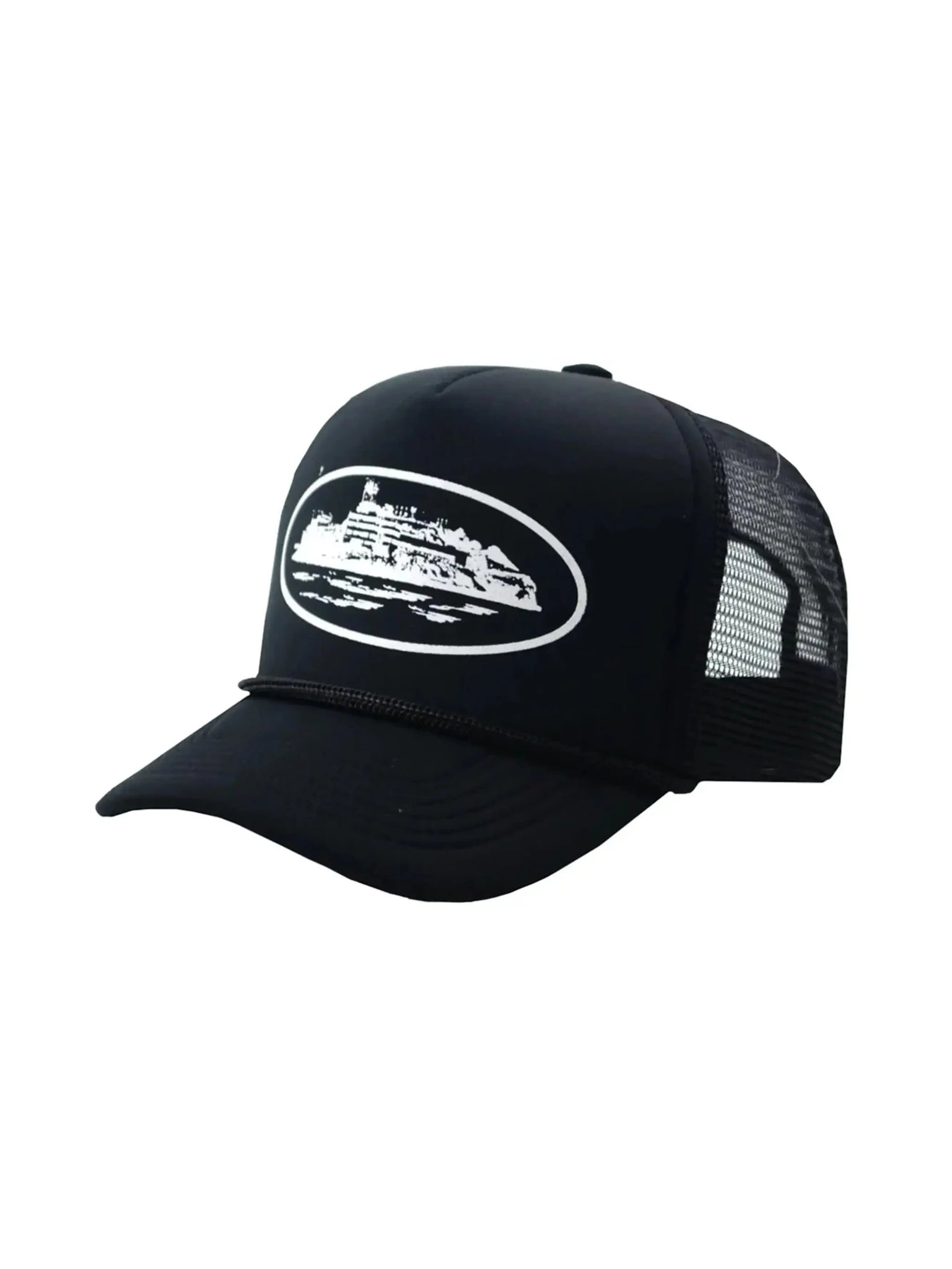 Corteiz OG Alcatraz Trucker Hat 21 Black in Melbourne, Australia - Prior