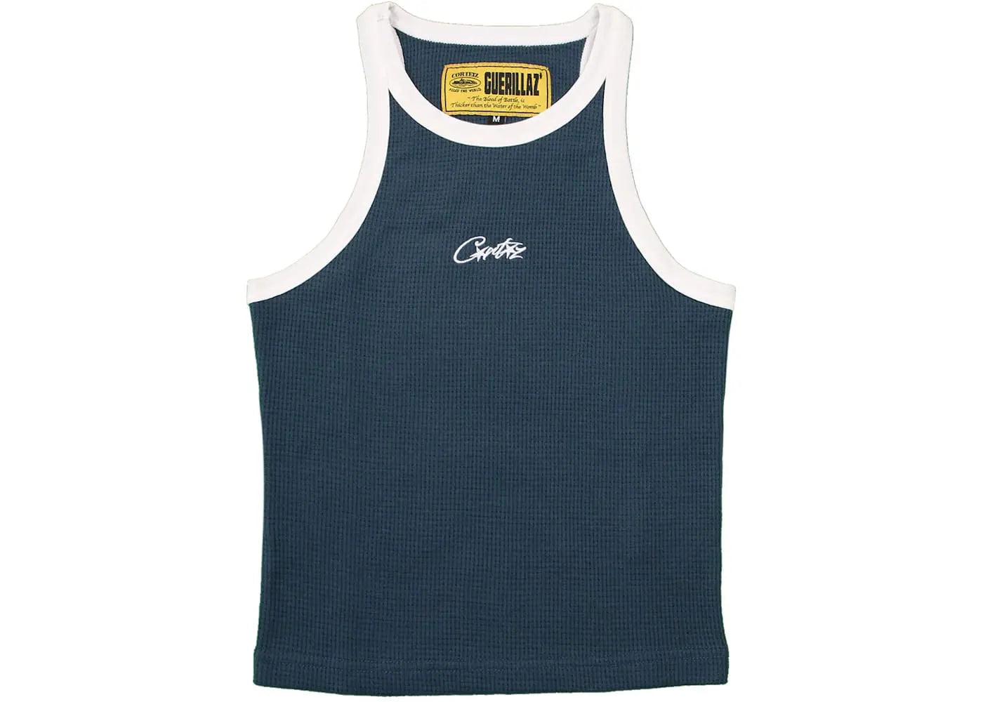 Corteiz Womens Allstarz Contrast Tank Top Navy in Melbourne, Australia - Prior