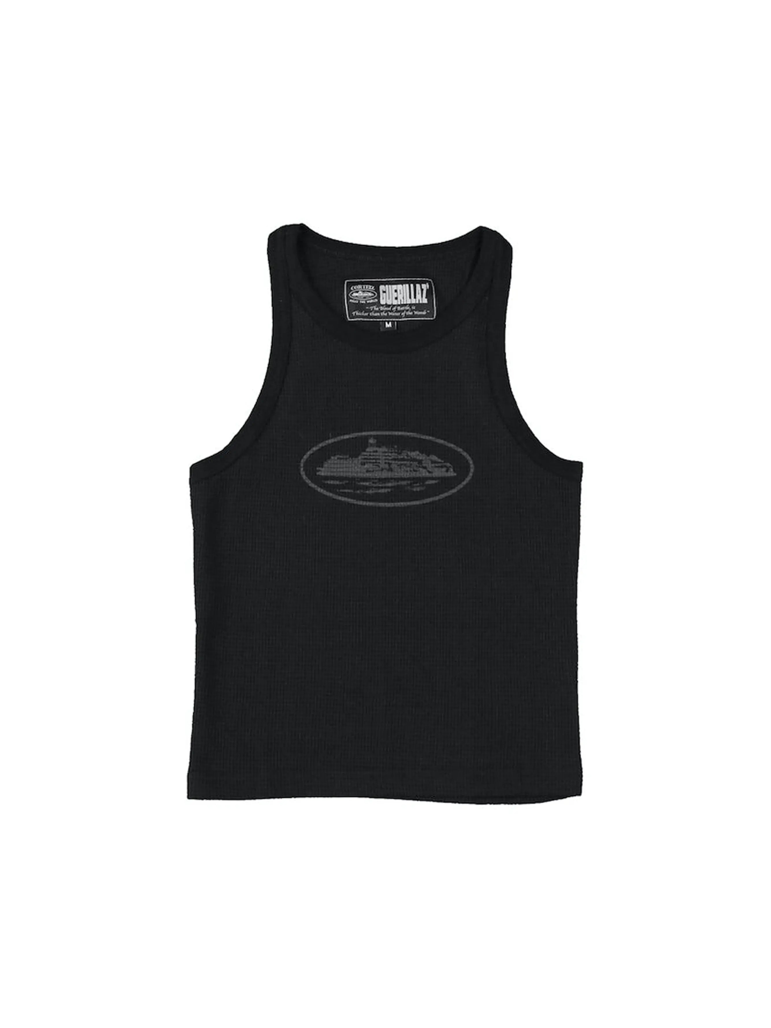 Corteiz Womens Tank Tank Top Triple Black in Melbourne, Australia - Prior
