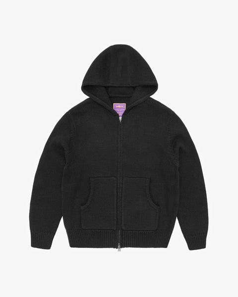 ★DIMITRI BLACK★ Overfit bio denim hood zip-up ☆DIMITRI BLACK☆ Overfit bio denim hood zip-up