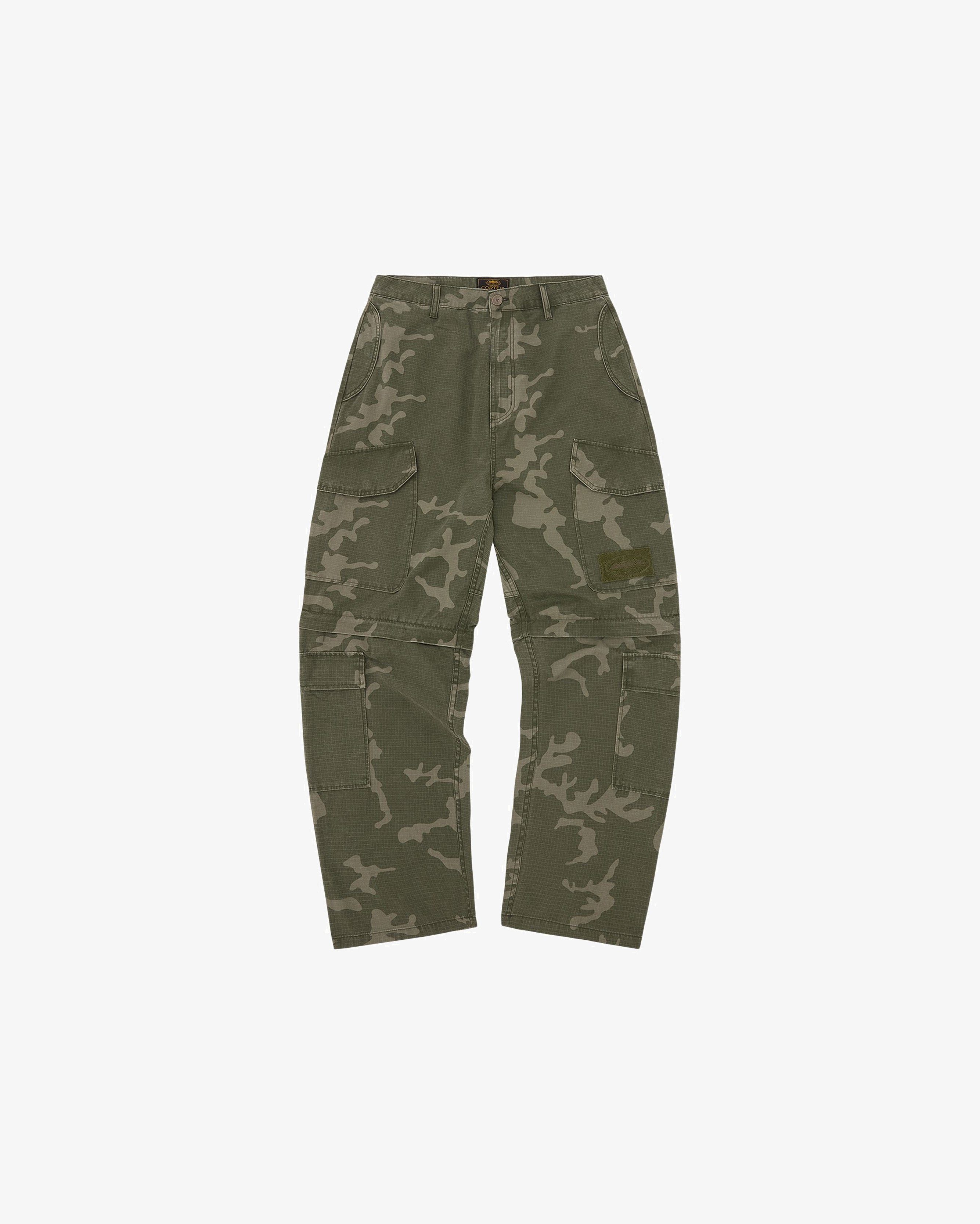 Corteiz Guerillaz Convertible Pant Green Camo in Melbourne, Australia - Prior