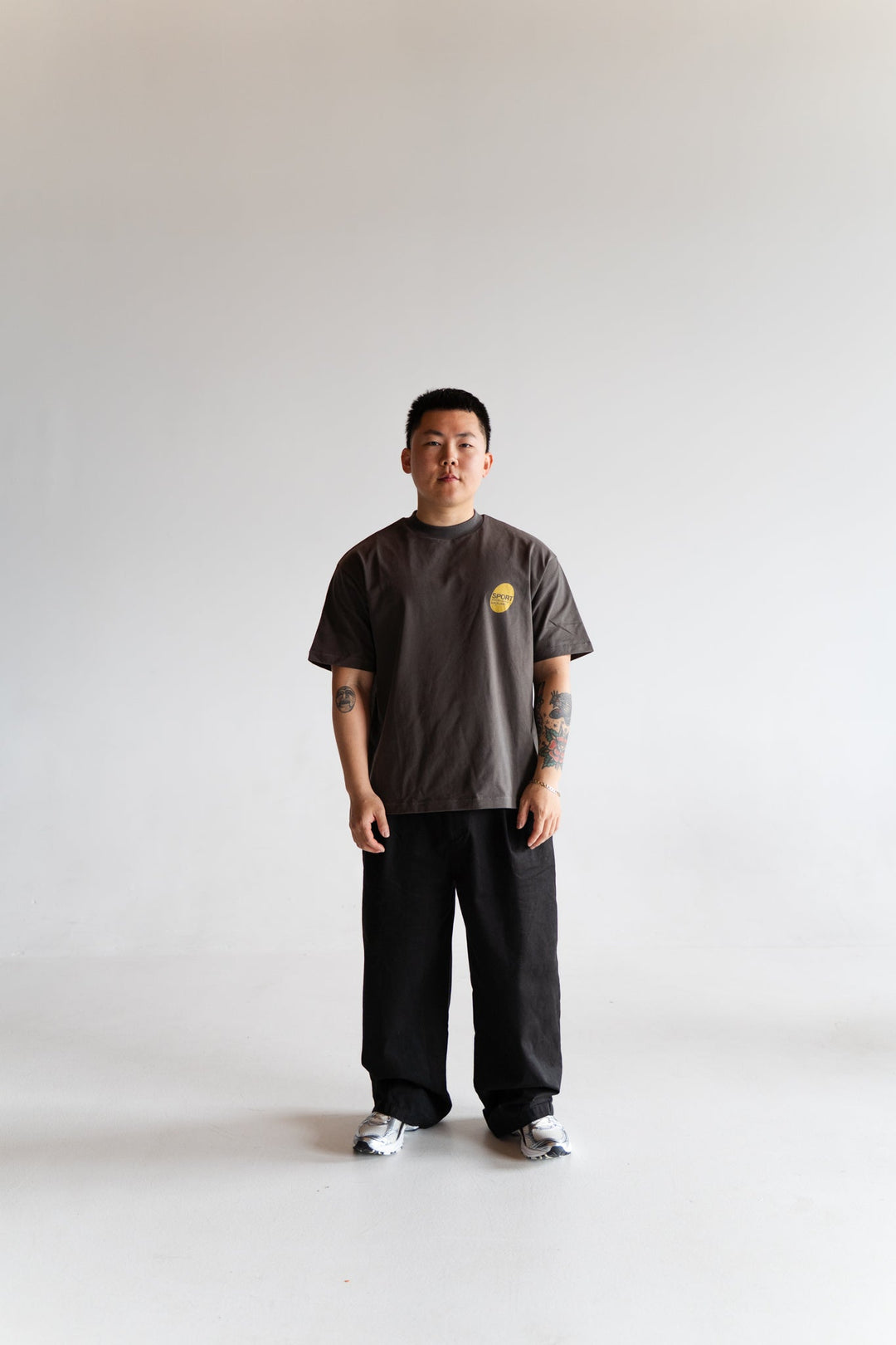 Prior Sport Logo T-Shirt Slate in Melbourne, Australia - Prior