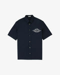 Dior Jordan Short Sleeve Button Up Shirt Navy in Melbourne, Australia - Prior