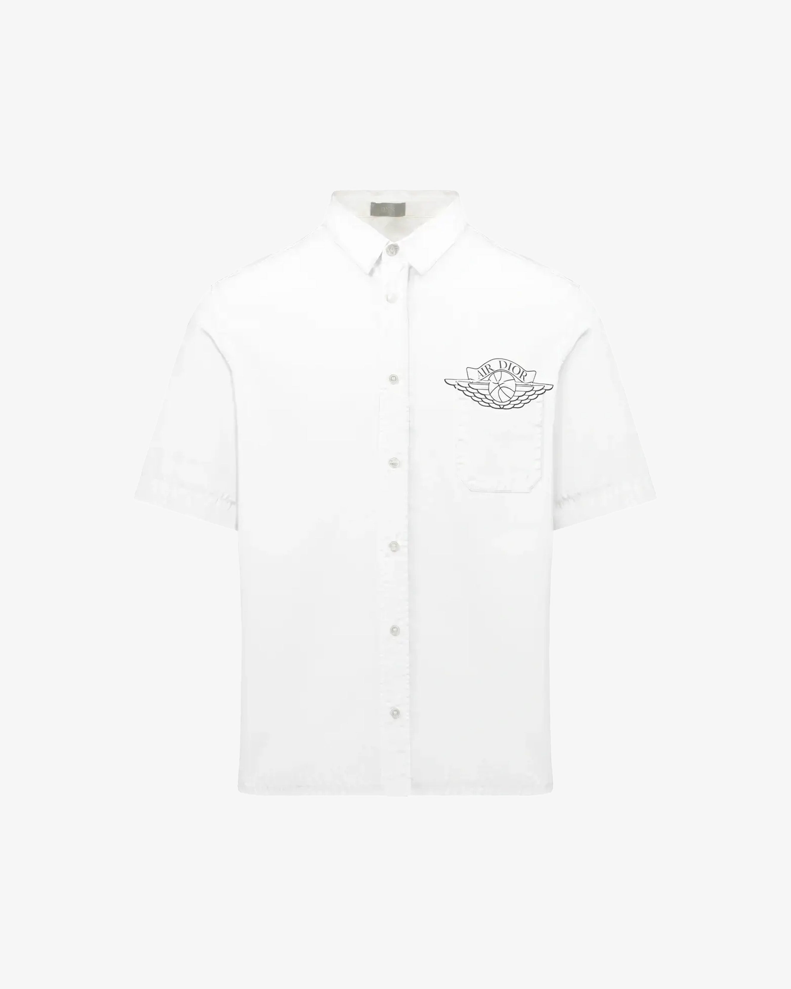 Dior Jordan Short Sleeve Button Up Shirt White in Melbourne, Australia - Prior
