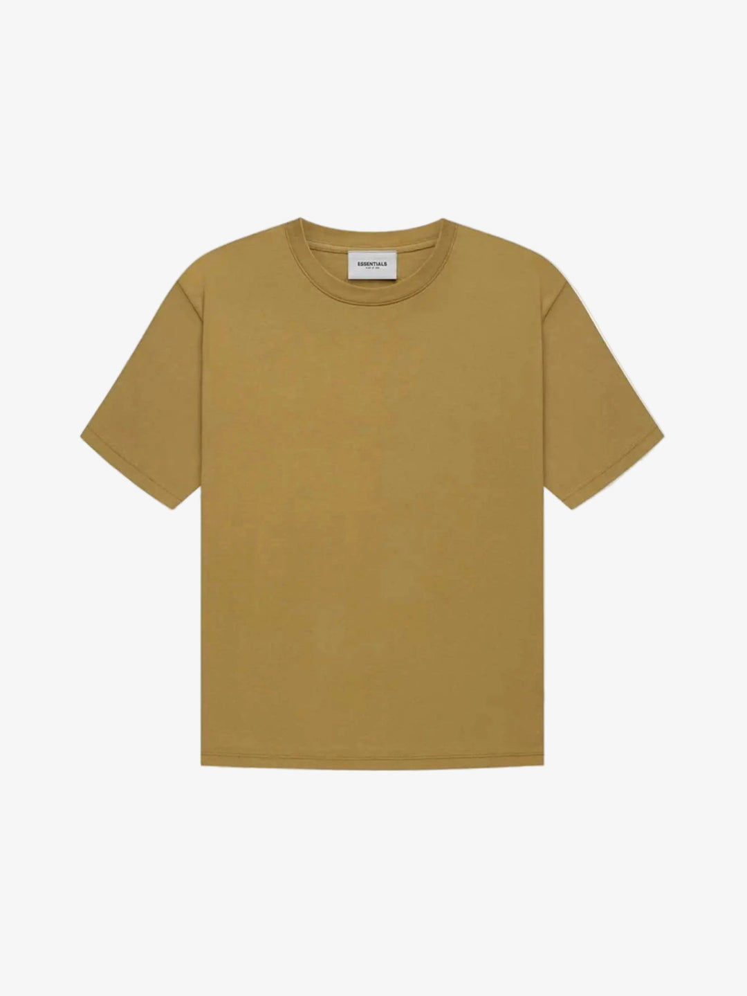Fear Of God Essentials Back Logo Boxy Tee Amber (FW21) in Auckland, New Zealand - Shop name