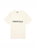 Fear of God Essentials Boxy T-Shirt Applique Logo Butter Cream in Melbourne, Australia - Prior