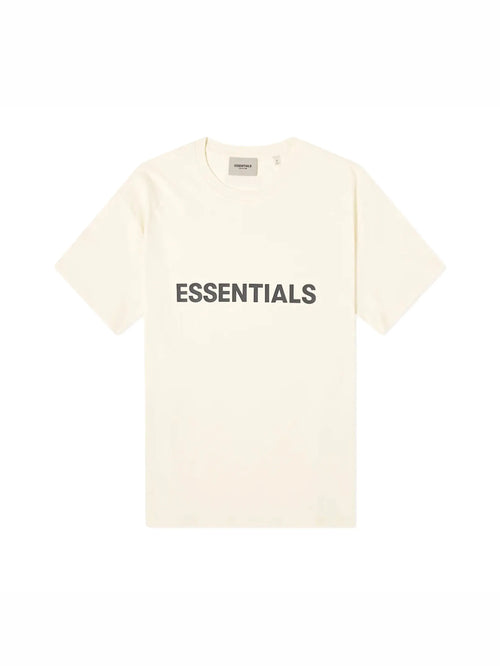 Fear of God Essentials Boxy T-Shirt Applique Logo Butter Cream in Melbourne, Australia - Prior