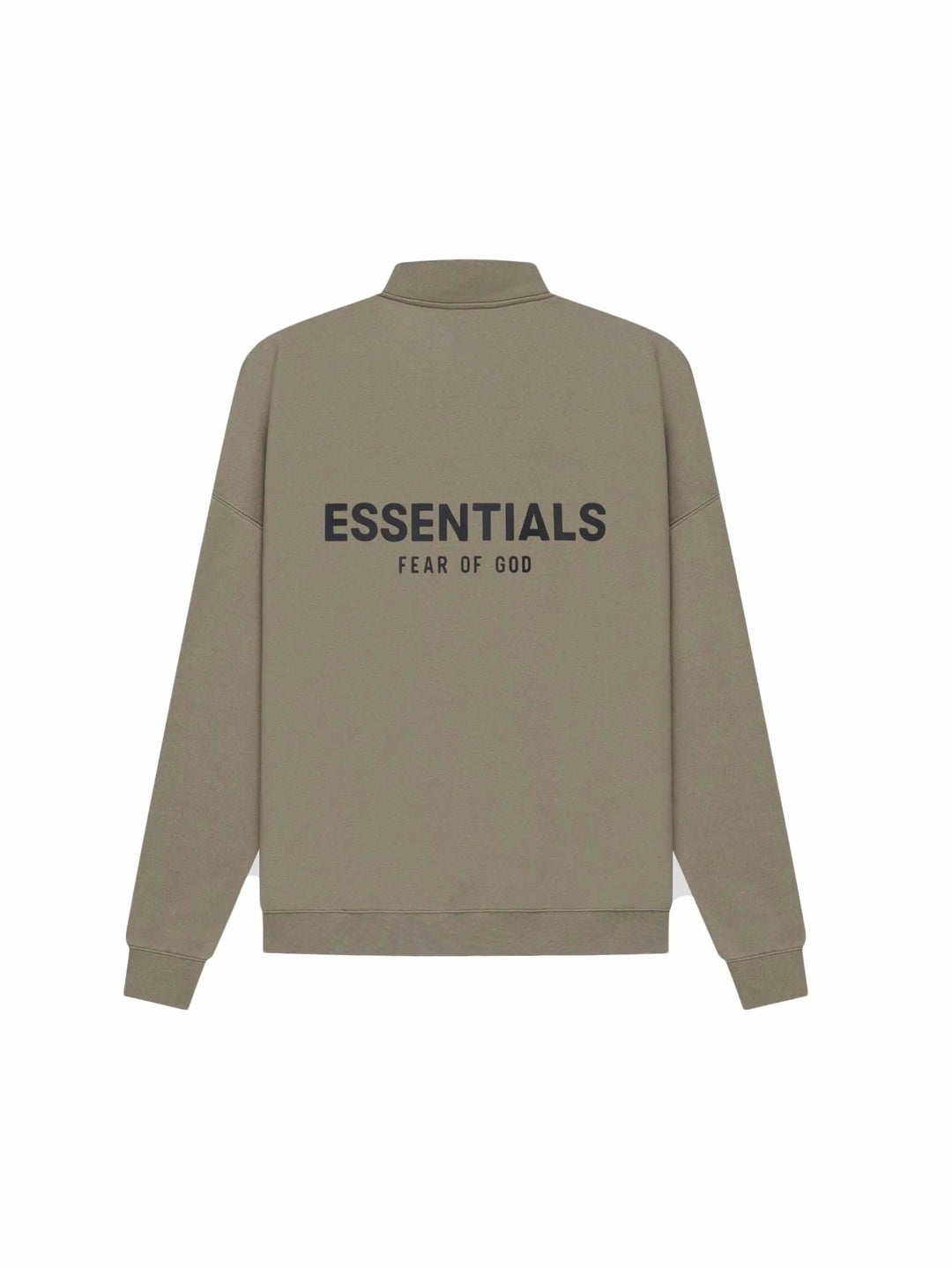 Fear of God Essentials Half Zip Sweater Taupe (SS21) - Prior