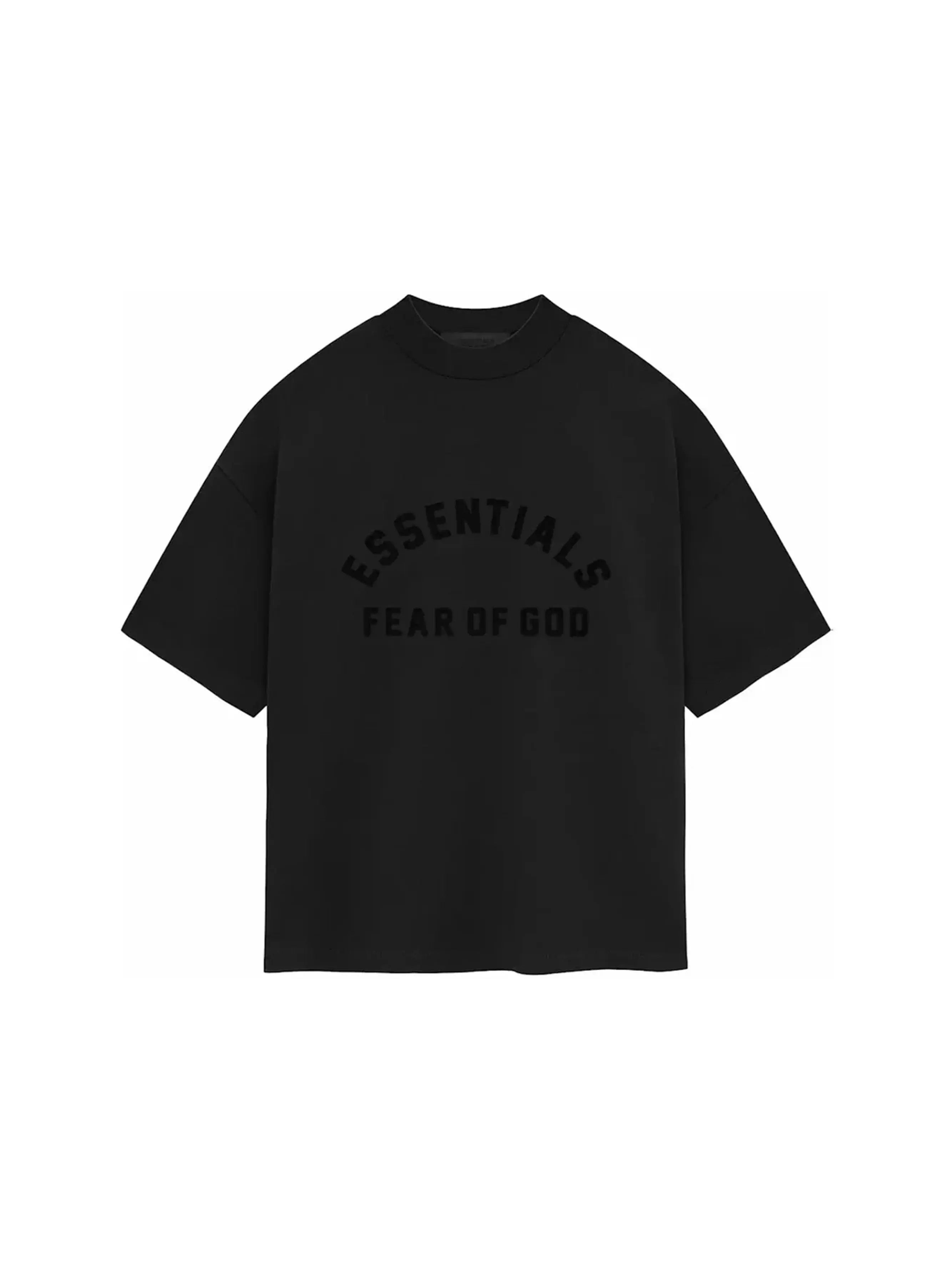 Fear of God Essentials Heavy Jersey Crewneck Tee Jet Black in Melbourne, Australia - Prior