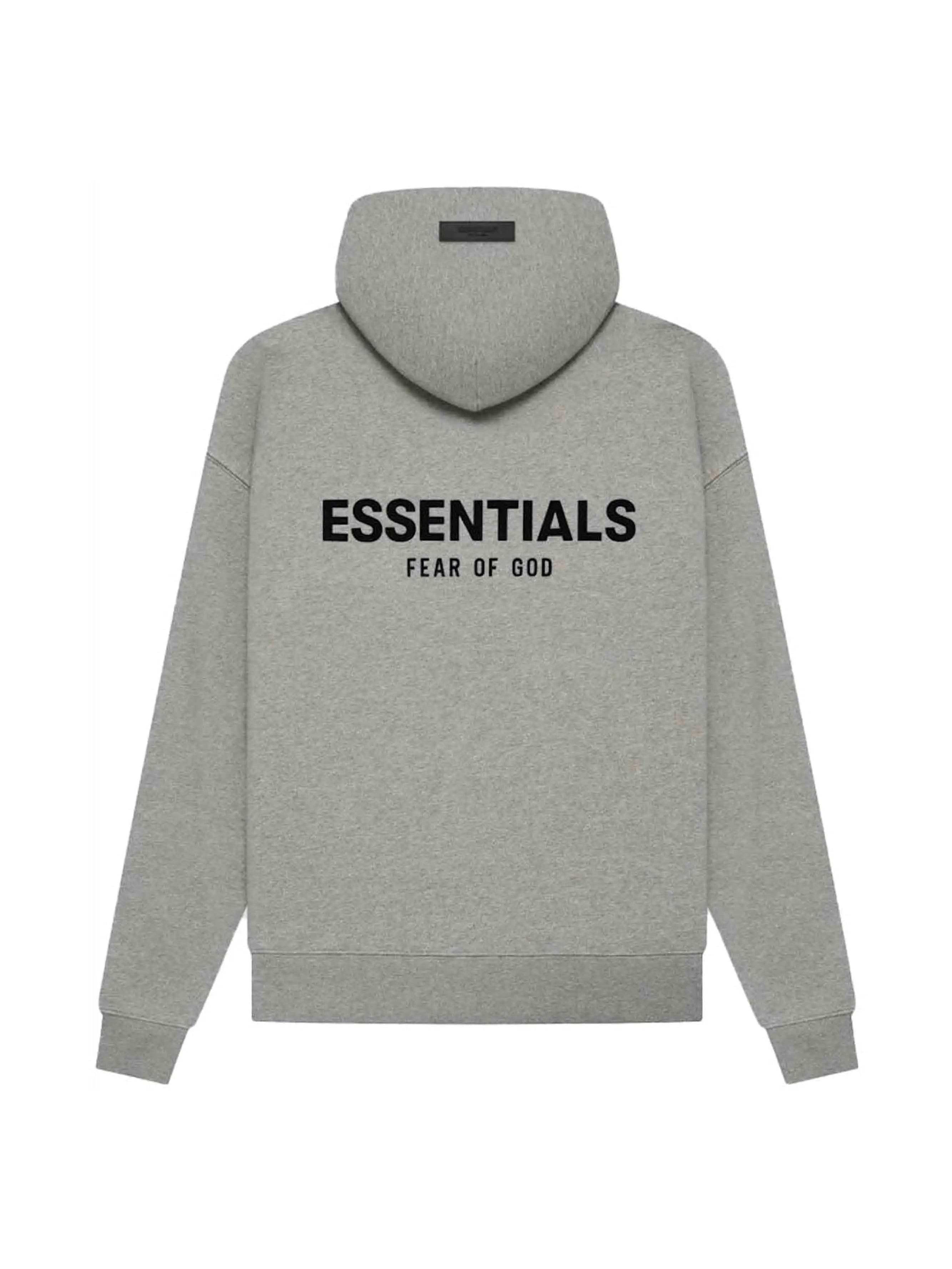 Fear of God Essentials Hoodie (2022) Dark Oatmeal - Prior