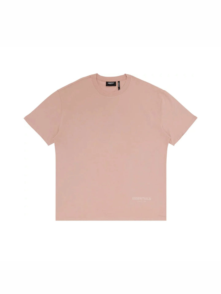Fear of God Essentials Pink 3M Logo Boxy T-shirt Blush - Prior