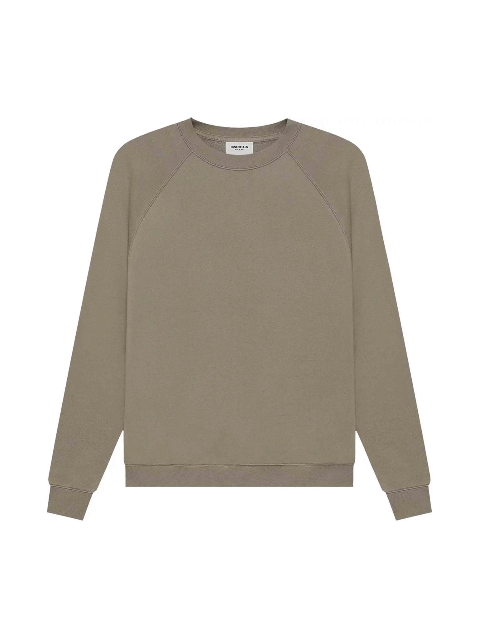 Fear of God Essentials Pull-Over Crewneck Taupe - Prior