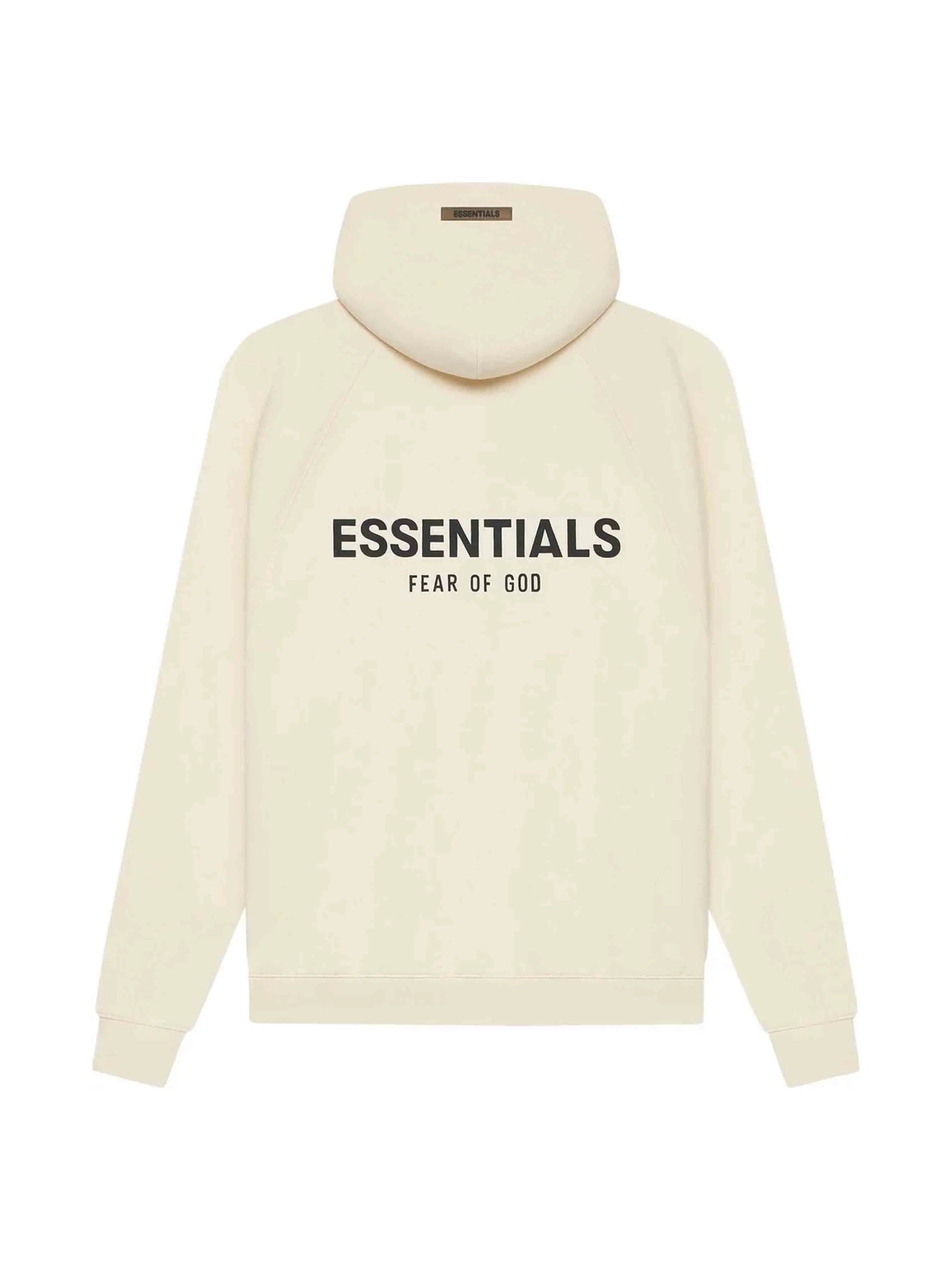 Fear of God Essentials Pull-Over Hoodie (SS21) Cream/Buttercream | – Prior