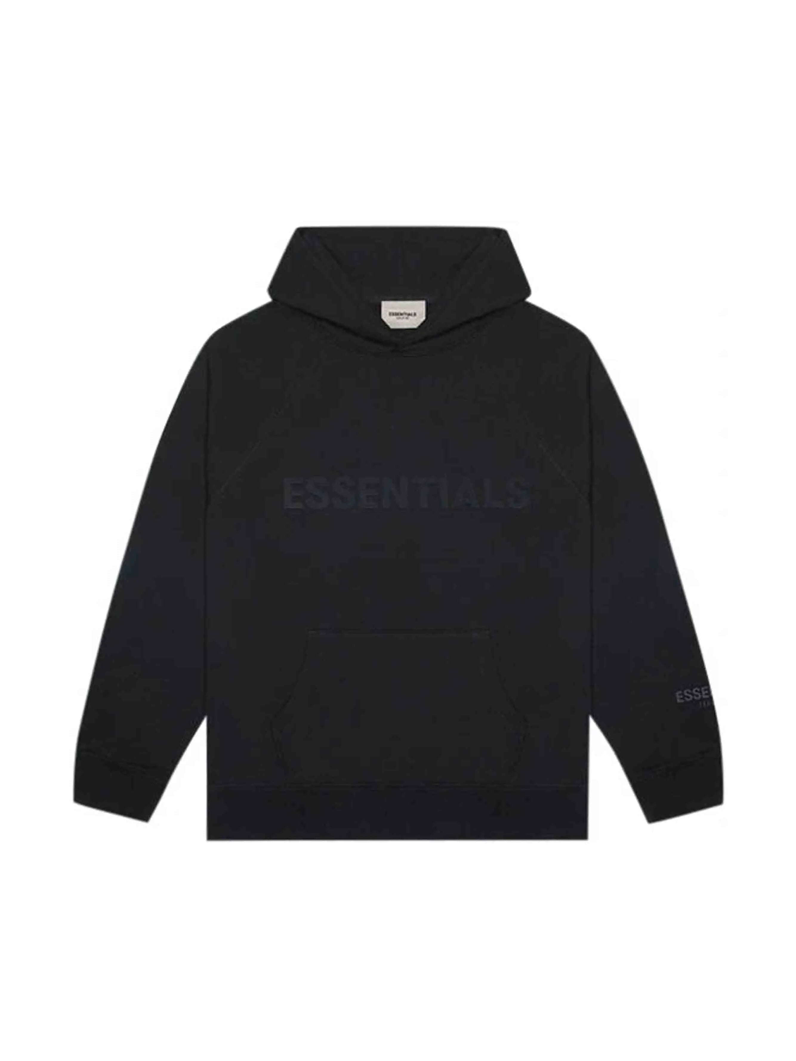 Fear of God Essentials Pullover Hoodie Applique Logo Stretch Limo/Black - Prior