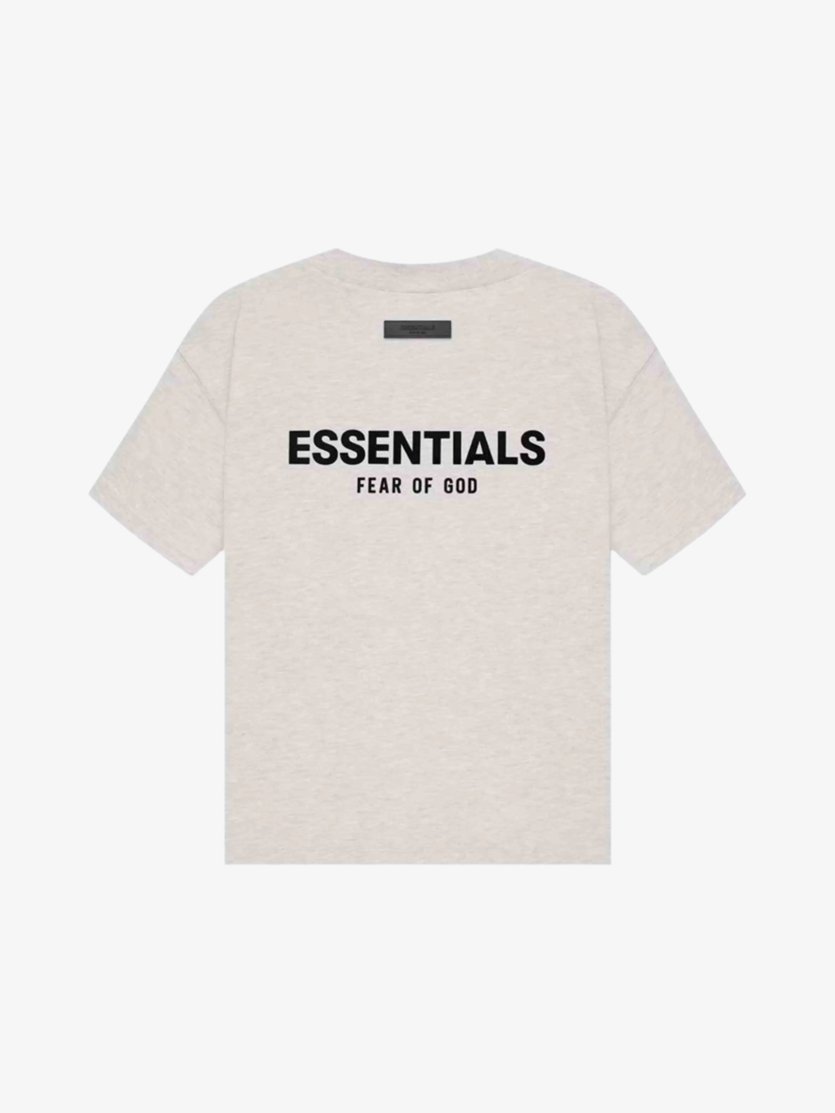 Fear of God Essentials T-shirt (SS22) Light Oatmeal - Prior