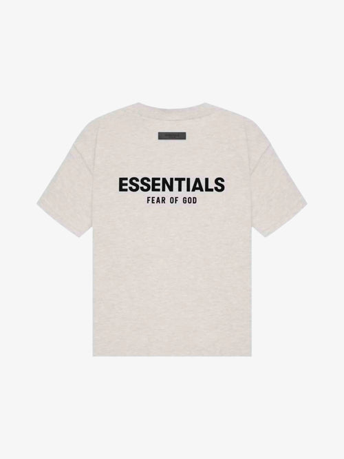 Fear of God Essentials T-shirt (SS22) Light Oatmeal - Prior