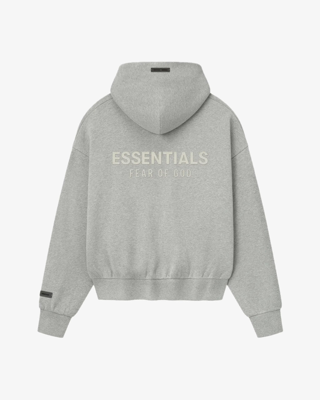 Fear of God Essentials Classic Full Zip-Up Hoodie Concrete Heather in Melbourne, Australia - Prior