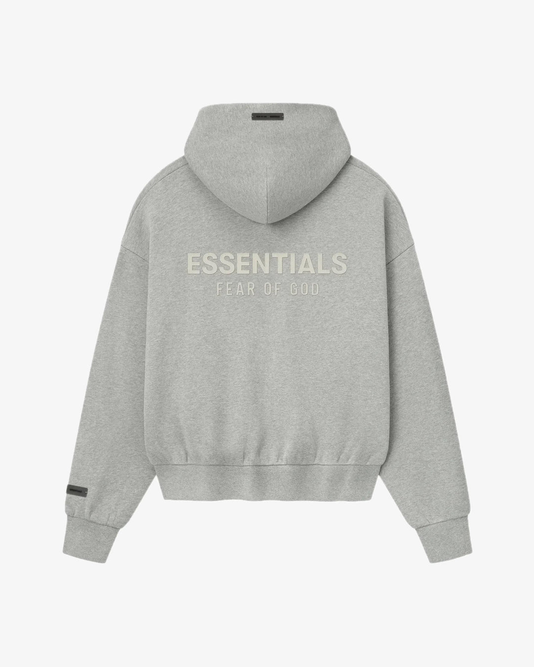 Fear of God Essentials Classic Full Zip-Up Hoodie Concrete Heather in Melbourne, Australia - Prior
