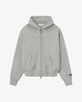 Fear of God Essentials Classic Full Zip-Up Hoodie Concrete Heather in Melbourne, Australia - Prior