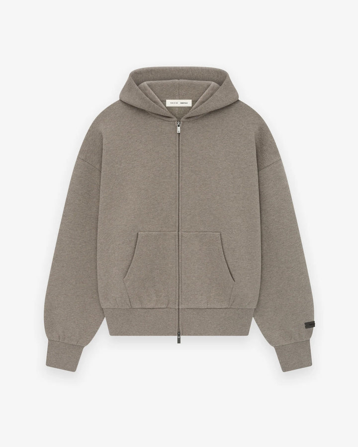 Fear of God Essentials Classic Full Zip-Up Hoodie Homestead Heather in Melbourne, Australia - Prior